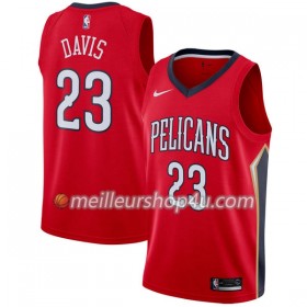 Maillot Basket Homme New Orleans Pelicans Anthony Davis 23 Nike 2017-18 Rouge Swingman